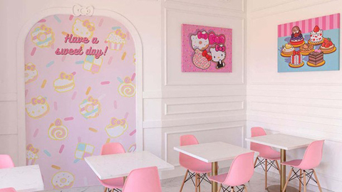 CNC: Cafeteria inspirada na Hello Kitty faz sucesso na Califórnia